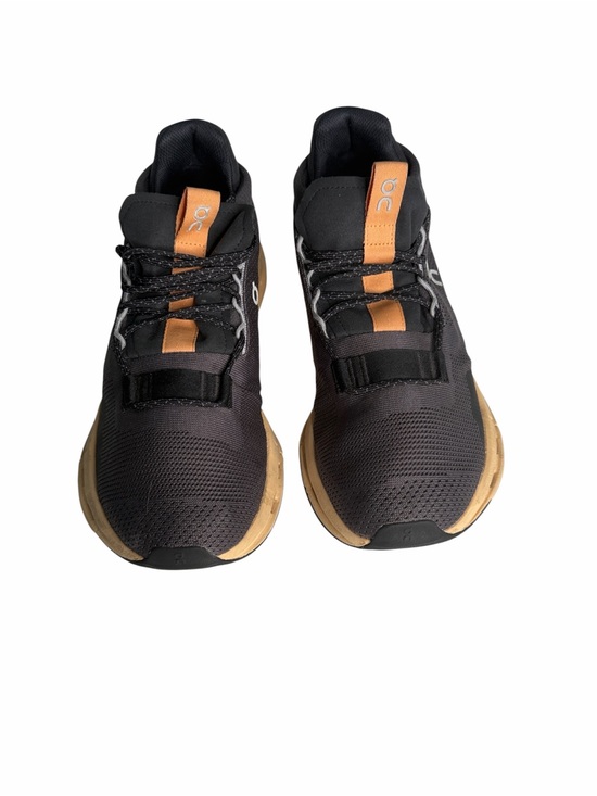On Running Shoes - On Running Cloudnova Eclipse Savannah Sneakers Black Tan 26.98491 Womens 9.5